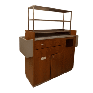 ESTANTE DE 3 REPISAS EN ACERO