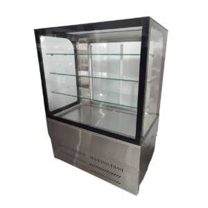 EXHIBIDORA CUADRADA REFRIGERADA .