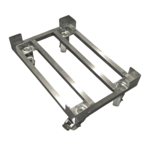 plataforma en acero inoxidable 304 con ruedas