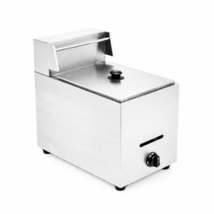 • Incluye canastila • Tipo de gas GLP • Presión de gas 2800pa • Dimensión: 29*54*47cm • Tamaño de bandeja de aceite ½ 26,5 * 32,5 * 15cm • Peso bruto 9 kg • Estructura de Acero • Inoxidable.