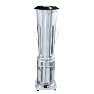 • Tapa de Polietileno de alto sellado. • Motor: 0.75 HP • Velocidad: 3490 rpm. • Consumo de energía: 0,55 Kw/h. • Energía 220v/60Hz • Dimensiones: 23 cm ancho x 23 cm fondo x 84 cm alto. • Peso: 12.1 Kg. • Vaso de acero inoxidable 304, gabinete de acero y base de aluminio de alta resistencia con pies antideslizables.