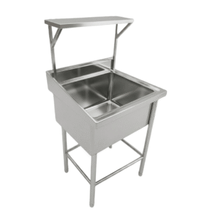 • Repisas en acero 304 de alta resistencia • Estructura tubular reforzada en acero inoxidable 304 • Superficie lisa con acabado sanitario • Alta resistencia a humedad y uso continuo • Material anticorrosivo y de fácil limpieza • Ideal para almacenamiento en áreas alimentarias e industriales