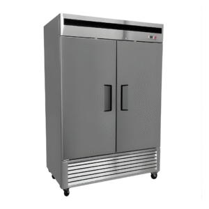 • Refrigerador Industrial modeloGVR2PS-1400 • Construido íntegramente en acero inoxidable 304. • Aislación de poliuretano de alta densidad libre de CFC. • Sistemas eléctricos con certificación CE.
