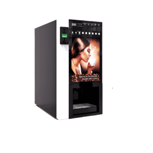 • Identifica monedas (0.50,1 y 2 soles) • Número de tolvas 4 * 1.5 kg • Capacidad del tanque de agua incorporado 2.5 L • Capacidad de caldera: 1.6 L • Almacena 100 vasos (poli papel de 6.5 onzas) • Suministro de agua por bomba • Potencia 1600W • Dimensiónes: 43x58x70 cm • Peso 36 kg