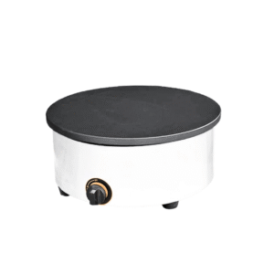 • Diámetro de la plancha: 40 cm. • Tipo de gas GLP, Presión de gas: 2800pa • Válvula de baja presión. • Plancha de hierro fundido • Doble baño de teflón. • Base de acero Inoxidable. • Dimensiones: 40 cm* 40 cm* 16 cm* • Peso: 16KG