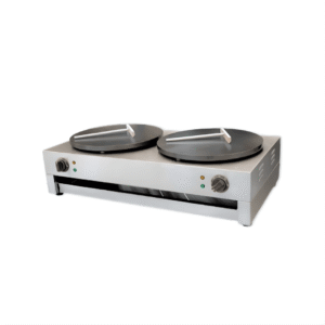 • Diámetro de la plancha: 40 cm. • Potencia: 3000W+3000W • Rango temperatura 50ºC a 300ºC • Plancha de hierro fundido • Doble baño de teflón. • Dimensiones: 86cm * 45.5cm * 23.5cm • Peso: 28KG • Bandeja de residuos. • Base de Acero Inoxidable