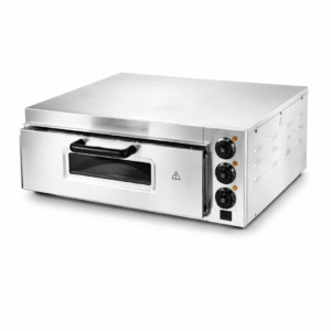 • Termostato regulable y Temporizador • Potencia: 2000 W • Incluye piedra refractaria • Medidas del horno: 77 frente * 72 fondo * 28 alto cm. • Medida de cámara: 60x60x12cm • Peso bruto: 39 kg • Estructura de acero Inoxidable.