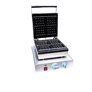 • Recubrimiento antiadherente de 3 capas. • Potencia: 2000W • Dimensiones: 34.5 *44.5 * 24 CM • Peso Bruto: 15 kg • Tamaño de waflle 10.1 * 8.4 CM • Profundidad del diente: 13 mm. • Estructura de acero Inoxidable.