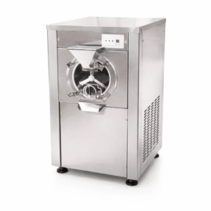 • 20 LITROS /HORA • Compresor de 1 HP Embraco. • Potencia: 2000 W • Panel digital • Paleta de acero. • Válvula de expanción • Cilindro 7.5 litros • Dimensiones: 52X73X90 cm • Peso Neto: 120 Kg • Estructura de Acero Inoxidable