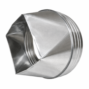 • Permite la conexión entre ductos de diferentes dimensiones • Mantiene la eficiencia del flujo de aire